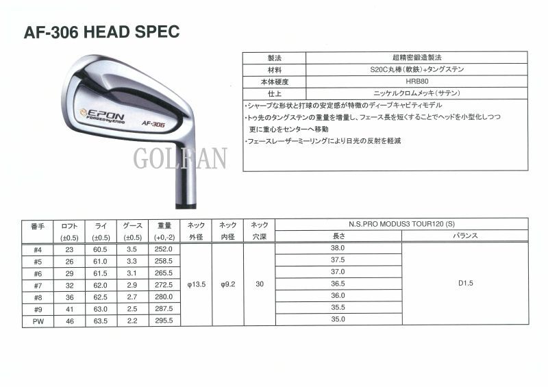 EPON アイアン